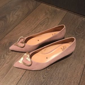 Pink mini heels - size 5.5/6
